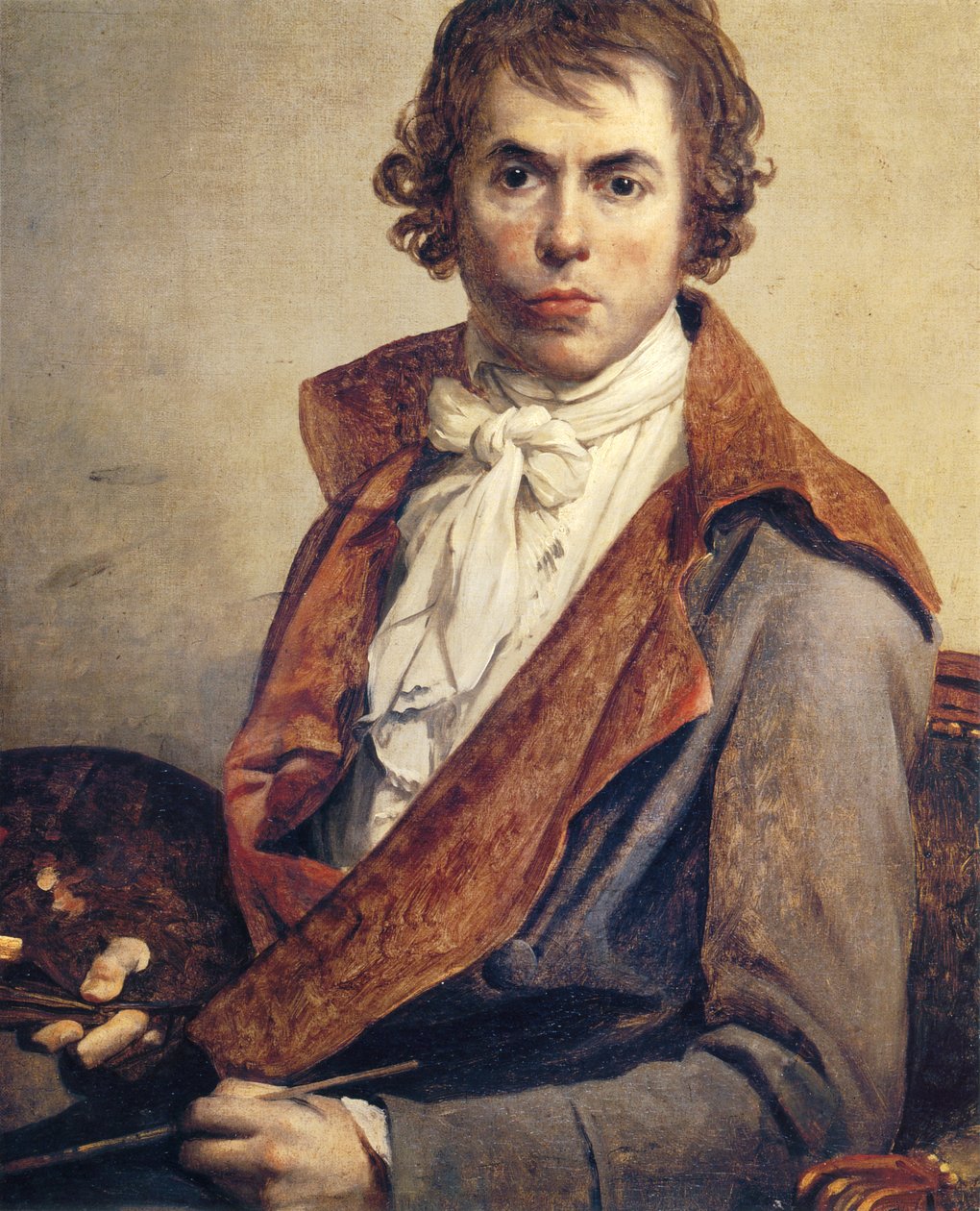 Önarckép alkotó: Jacques Louis David