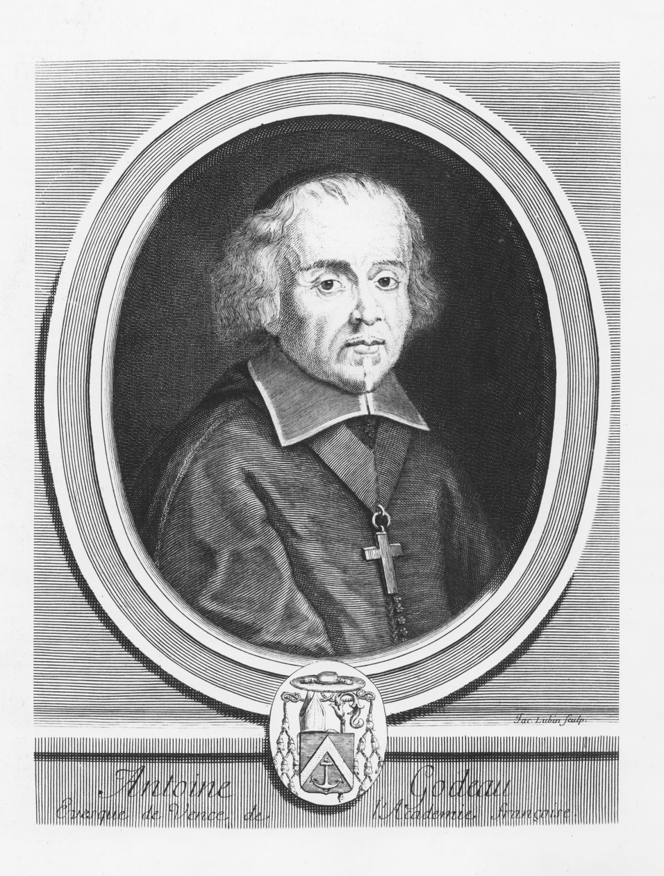 Antoine Godeau portréja alkotó: Jacques Lubin