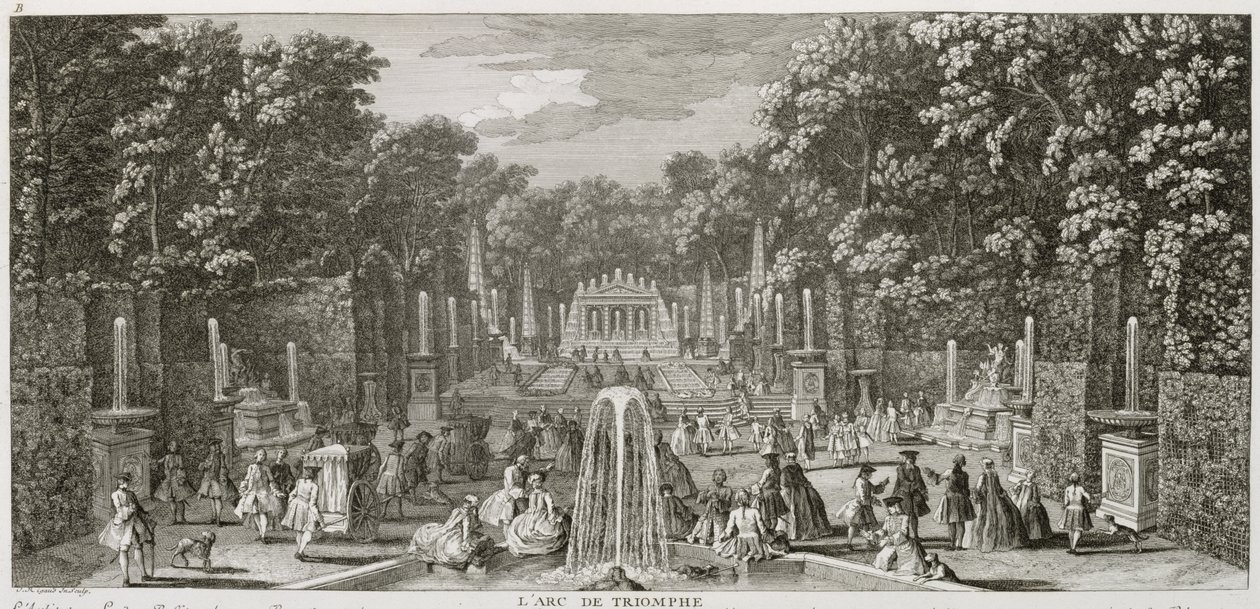 A Diadalív, Versailles alkotó: Jacques Rigaud