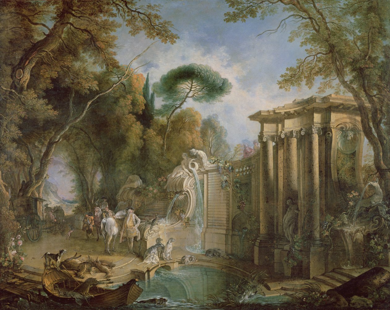 Marly Park alkotó: Jacques de Lajoüe