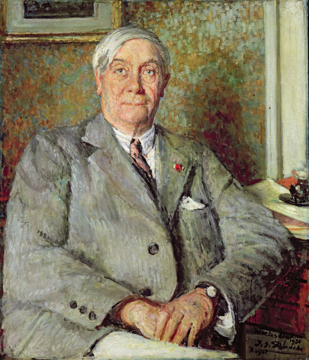 Maurice de Maeterlinck (1862-1949) 1931 alkotó: Jacques Emile Blanche