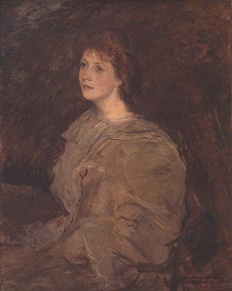 Mabel Beardsley portréja alkotó: Jacques Emile Blanche