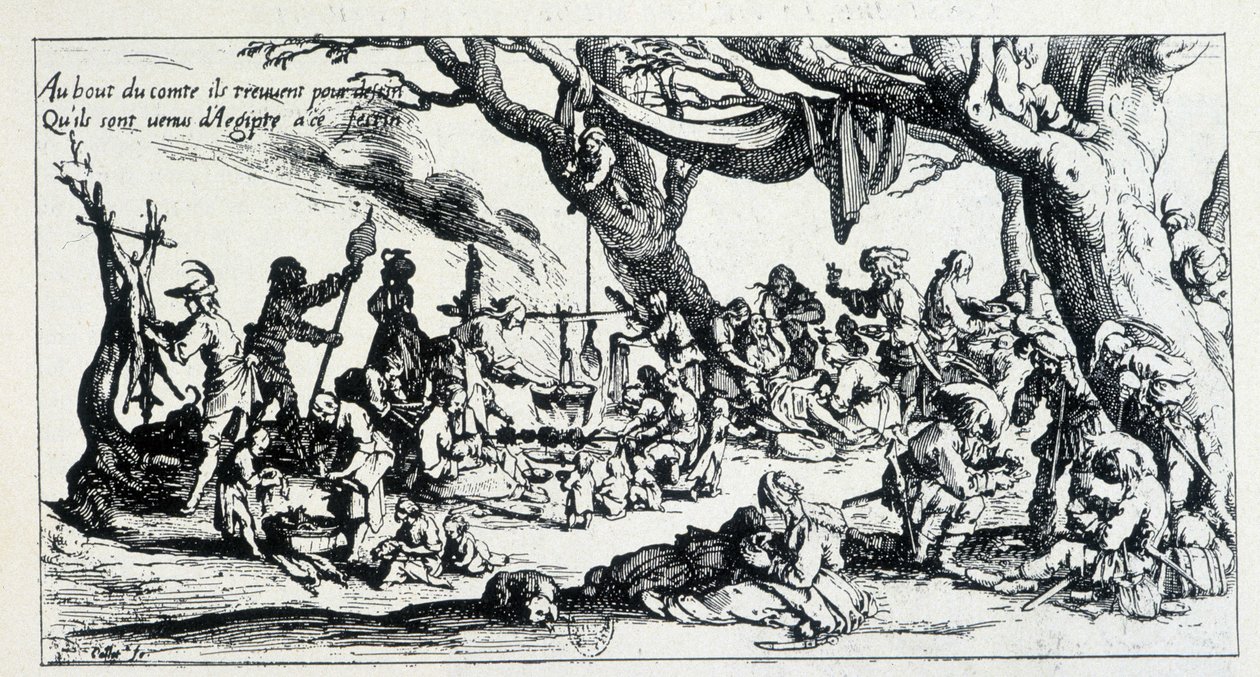 J. Callot metszetéből alkotó: Jacques (after) Callot