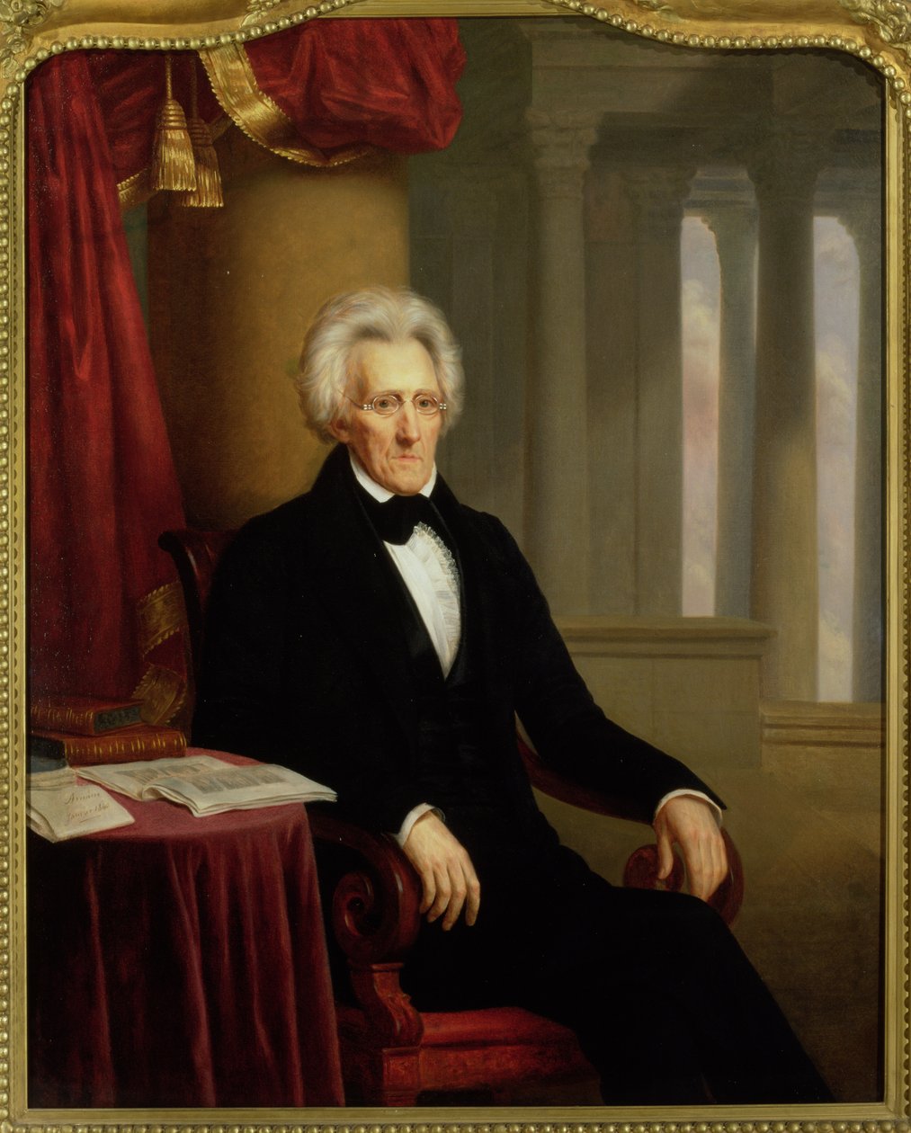 Andrew Jackson, 1839-40 körül alkotó: Jacques Amans