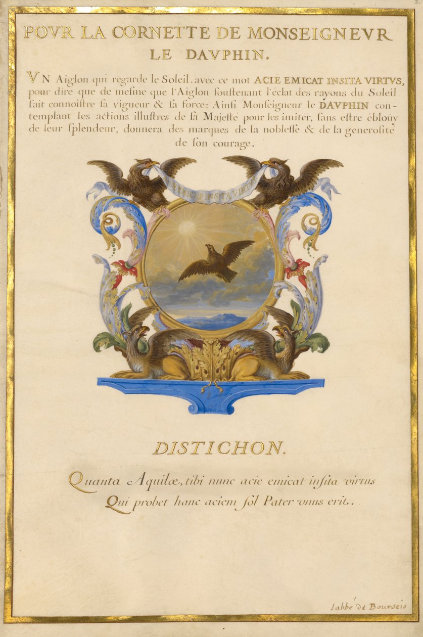 Sasos címerpajzs alkotó: Jacques Bailly