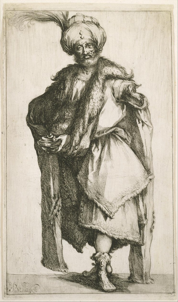 Caspar alkotó: Jacques Bellange