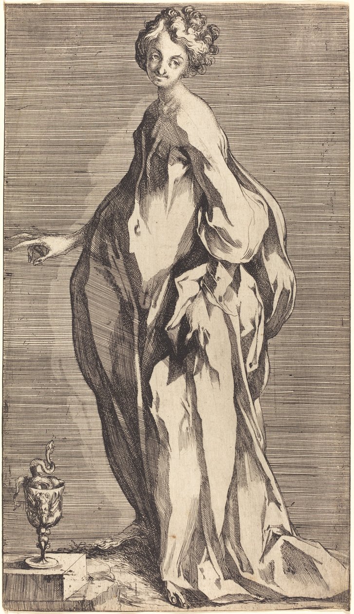 Szent János. alkotó: Jacques Bellange