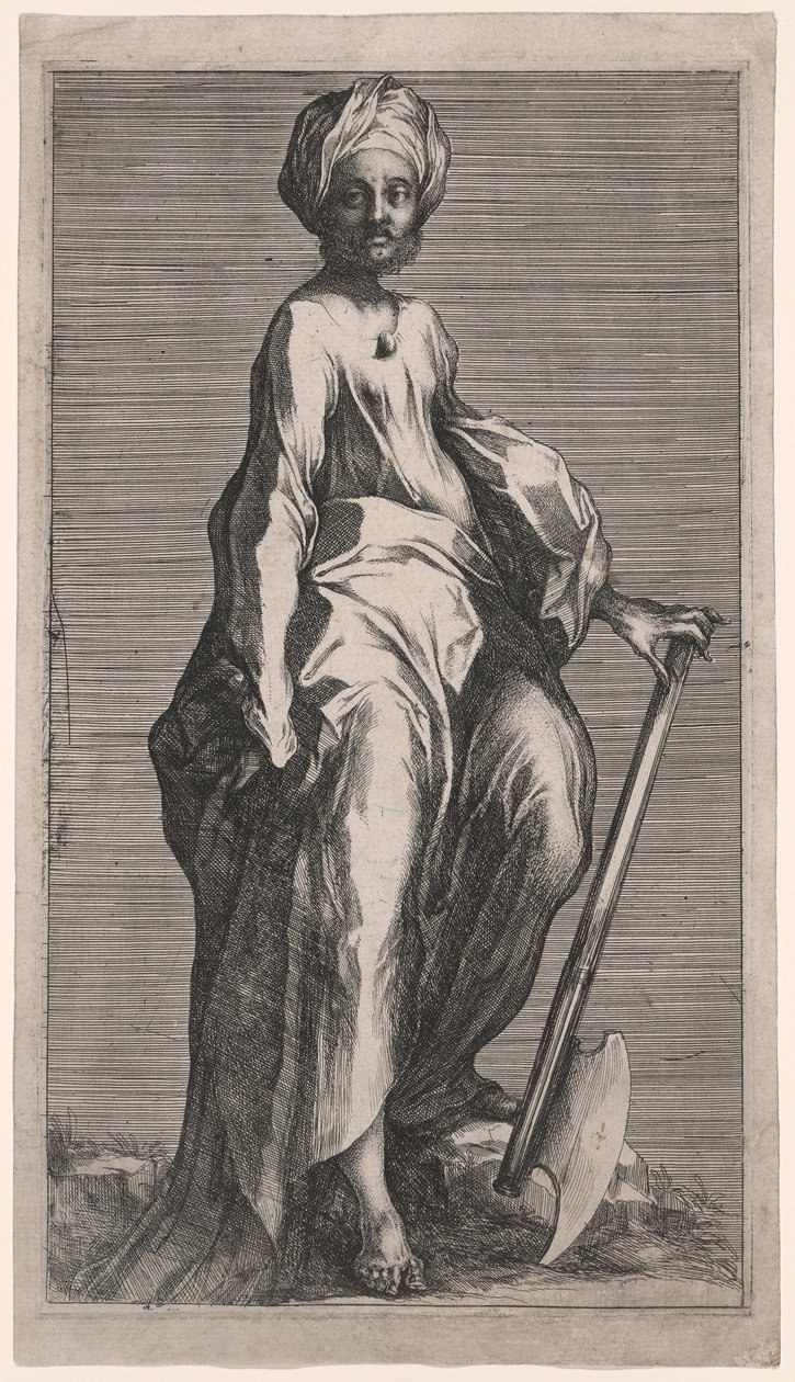 Szent Júdás (vagy Szent Mátyás) alkotó: Jacques Bellange