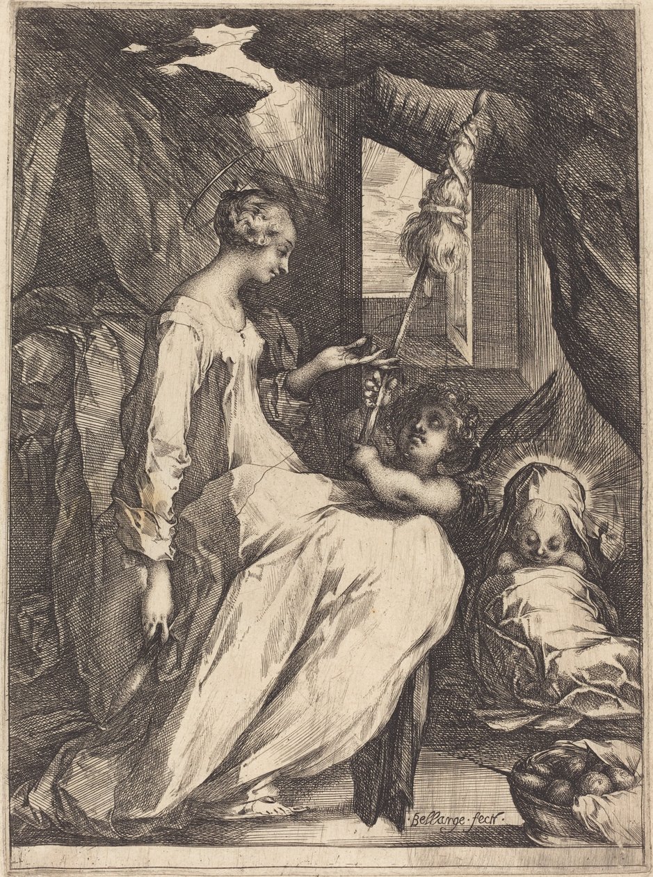 A Madonna-fonó, 1615. alkotó: Jacques Bellange
