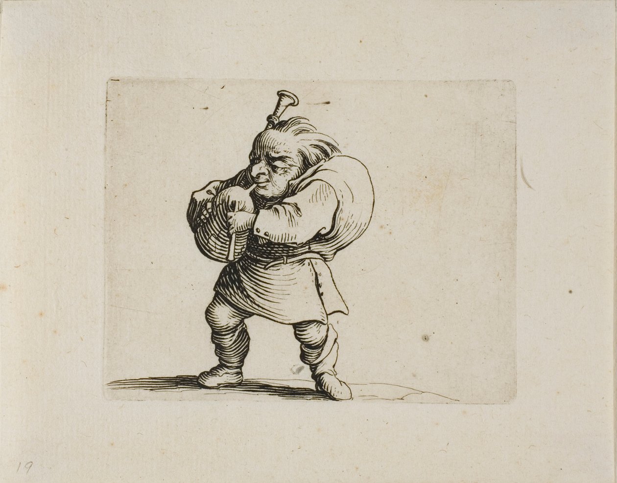 Dudás, a Varie Figure Gobbitól alkotó: Jacques Callot