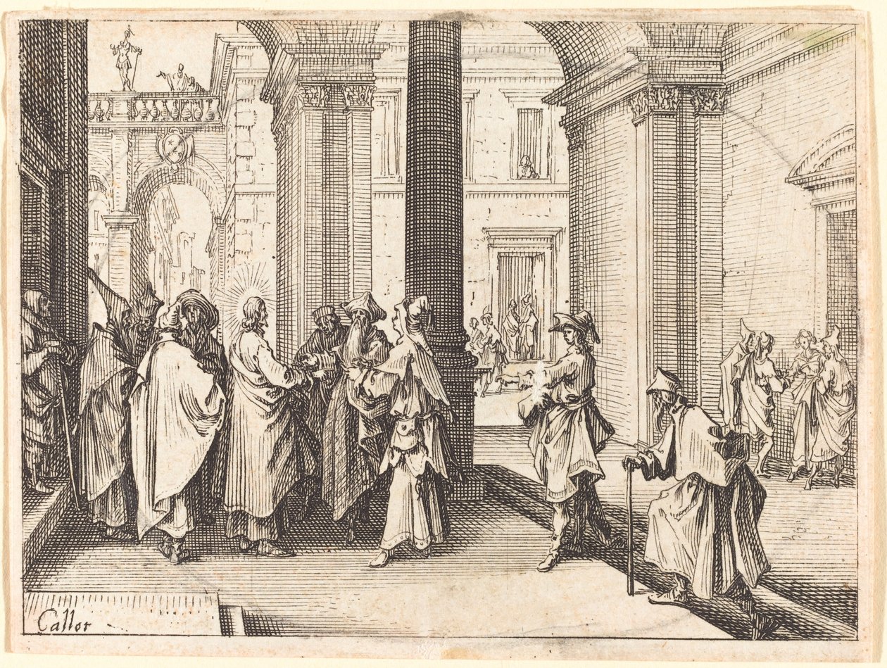 Caesar érme, 1635. alkotó: Jacques Callot