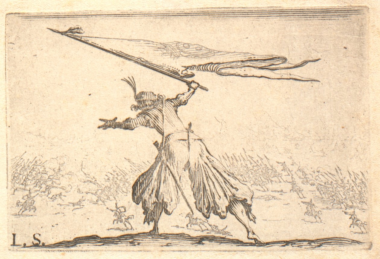 Különböző figurák szeszélyei alkotó: Jacques Callot