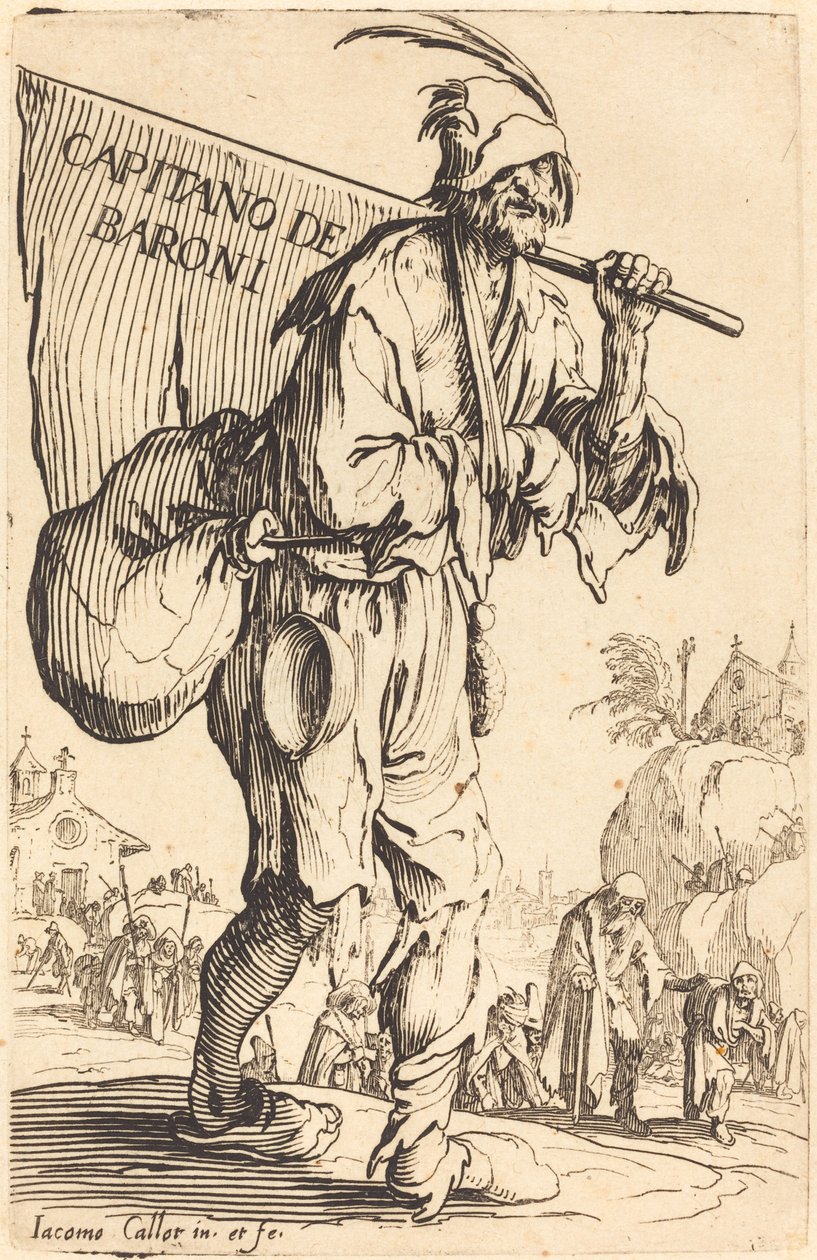 A bárók kapitánya alkotó: Jacques Callot