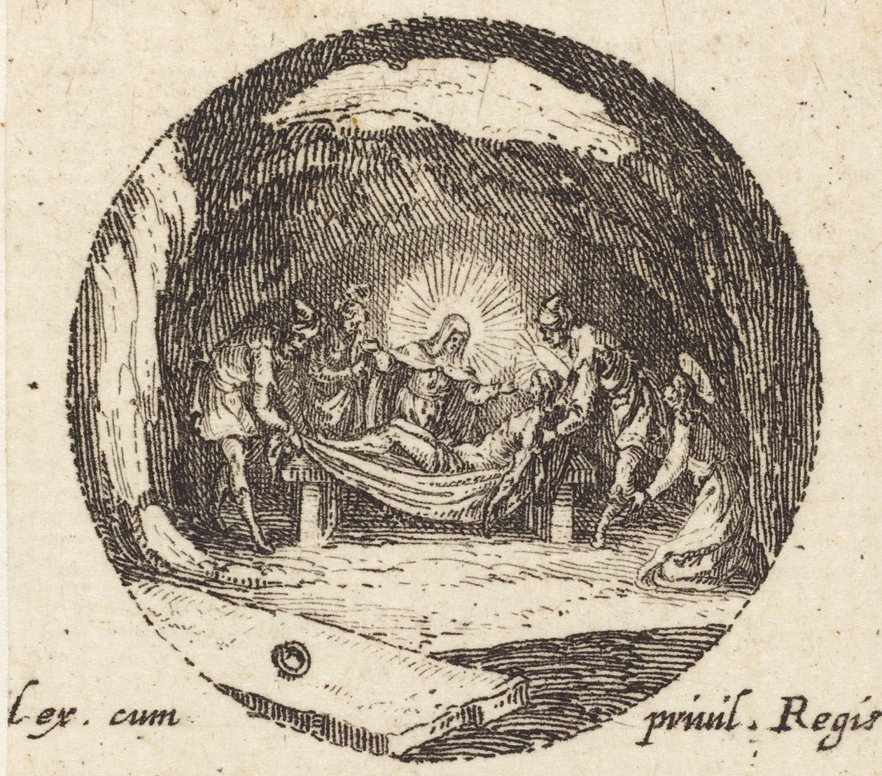 Krisztus Limbóban alkotó: Jacques Callot