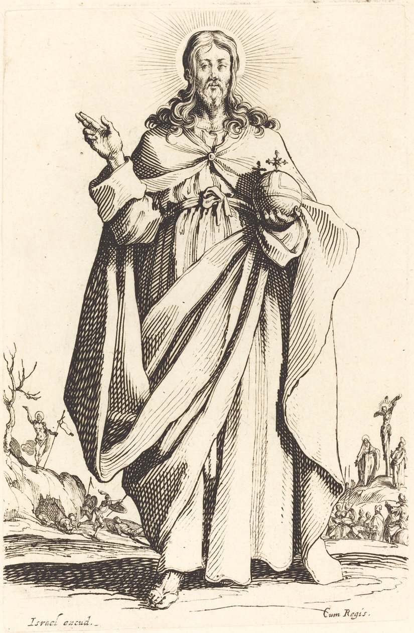 Krisztus, megjelent 1631. alkotó: Jacques Callot
