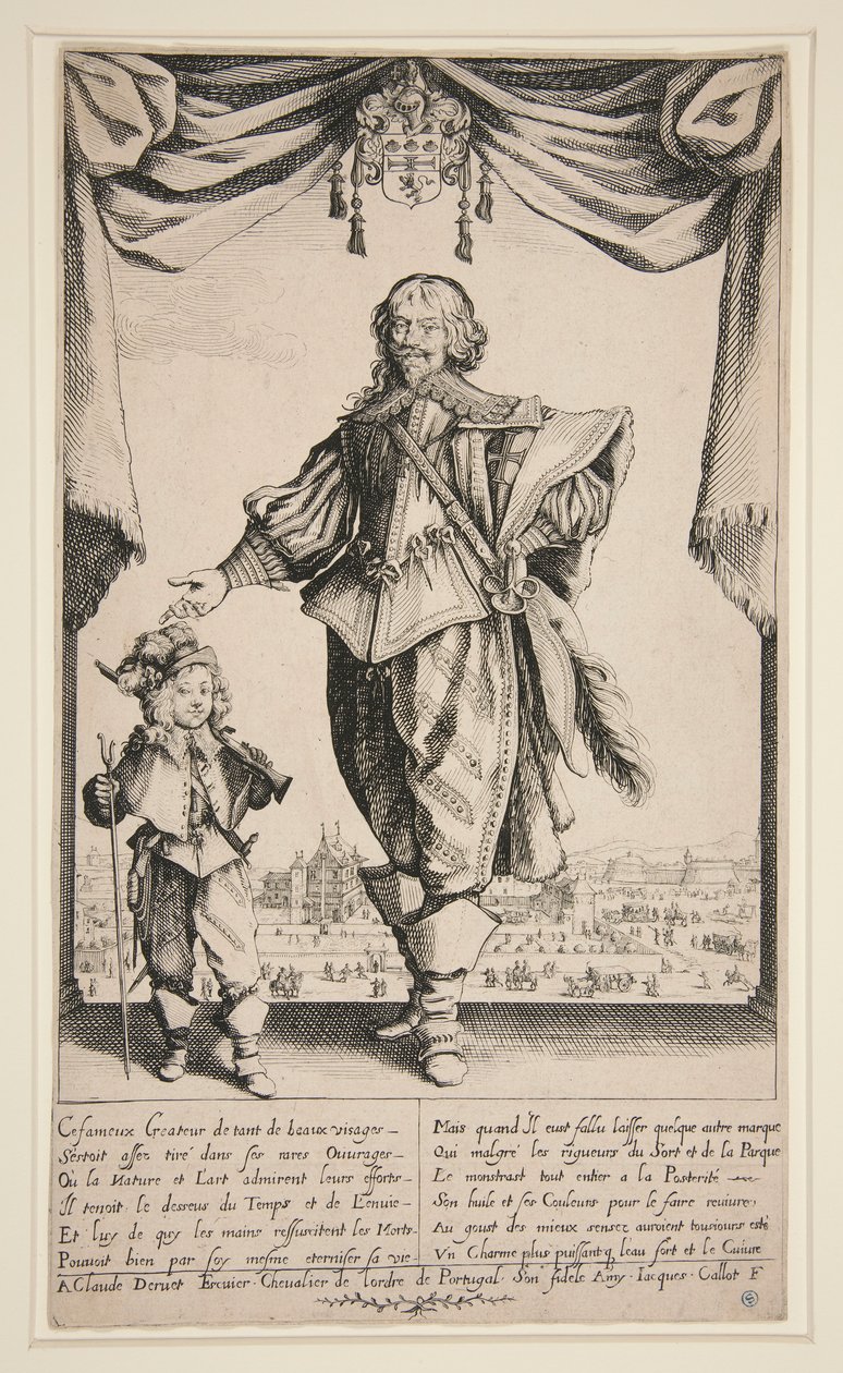Claude Deruet (Deruet portréja) alkotó: Jacques Callot