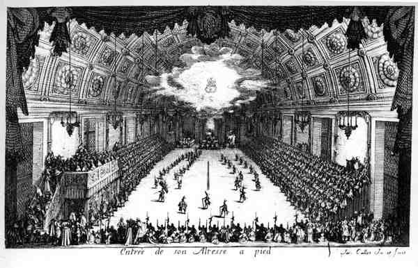 Őfelsége gyalogos bejárata alkotó: Jacques Callot