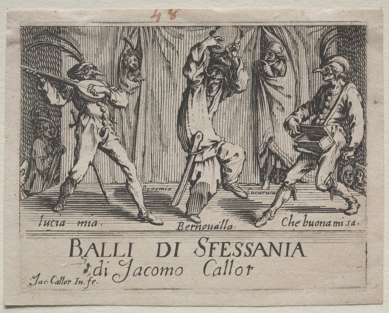 Homlokzat alkotó: Jacques Callot
