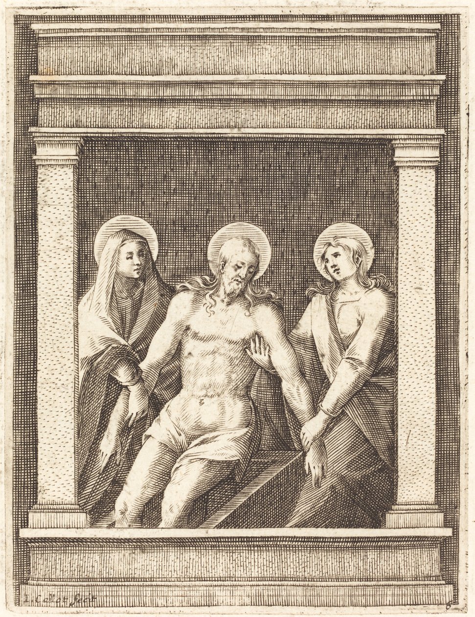 Siránkozás alkotó: Jacques Callot