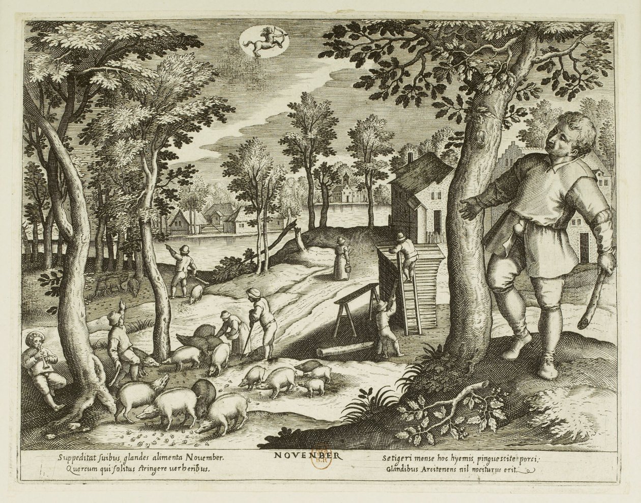 Hónapok. 11, november alkotó: Jacques Callot