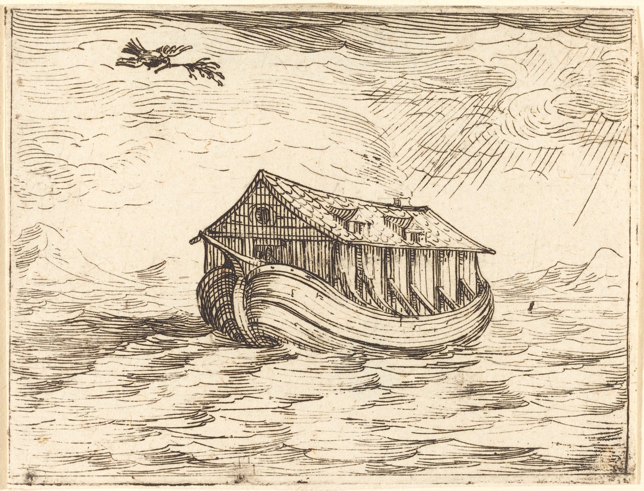 Noé bárkája alkotó: Jacques Callot