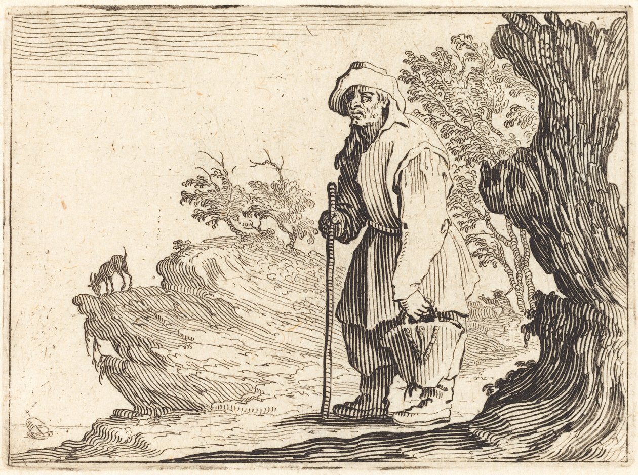 Zsákos paraszt alkotó: Jacques Callot
