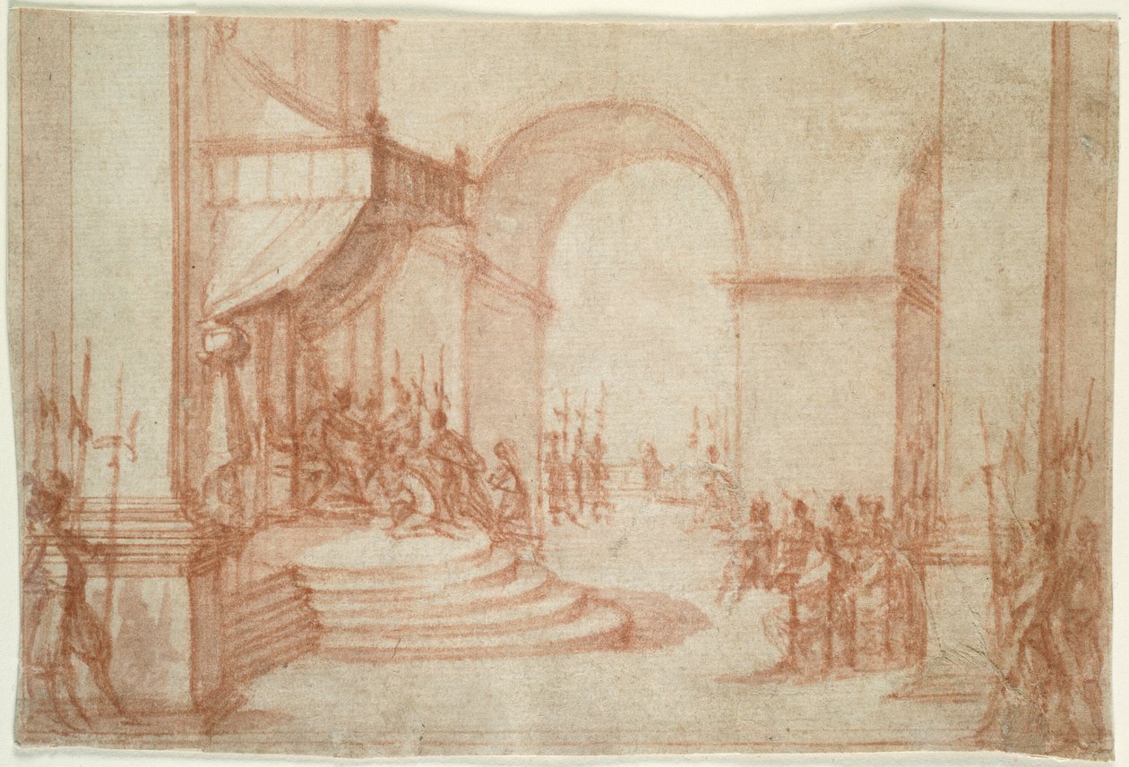 Pilátus kezet mos alkotó: Jacques Callot