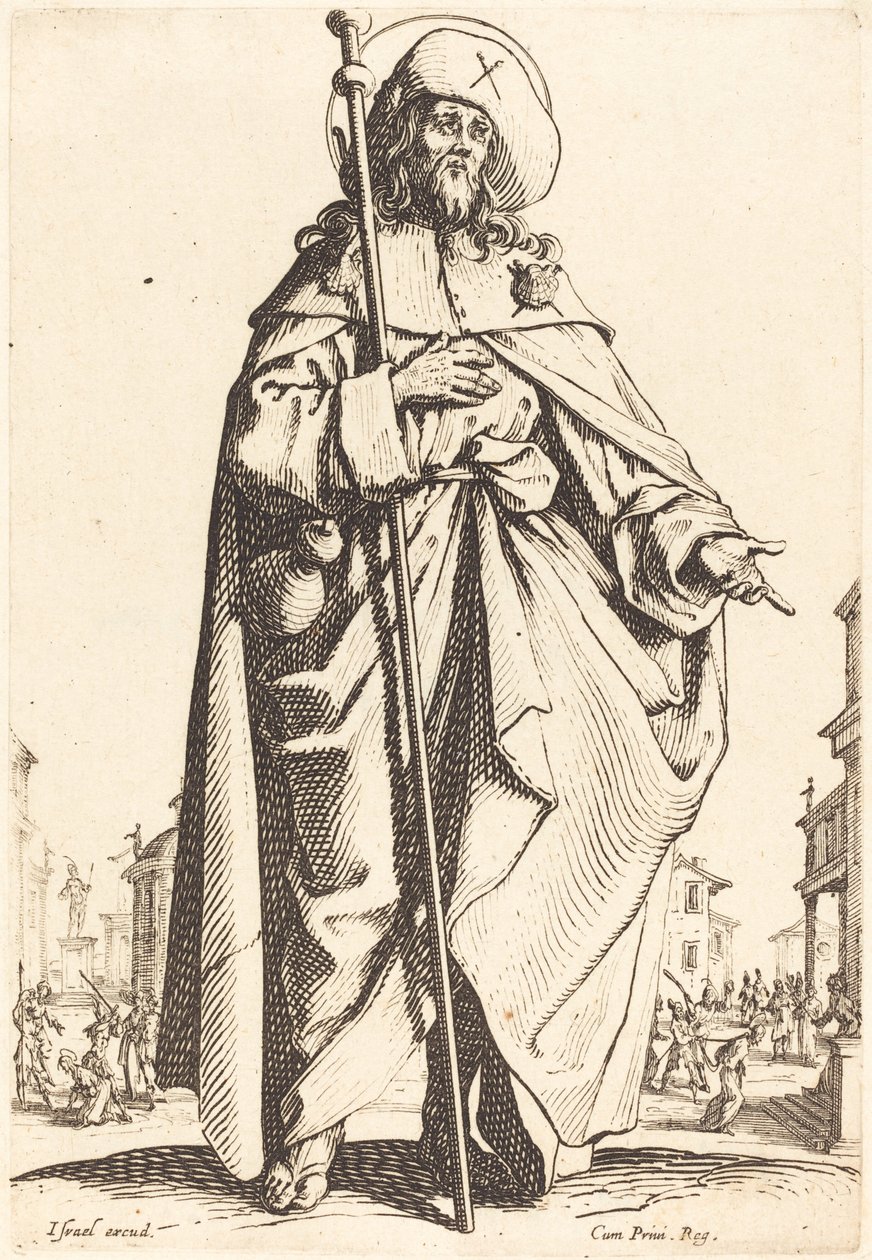 Nagy Szent Jakab alkotó: Jacques Callot