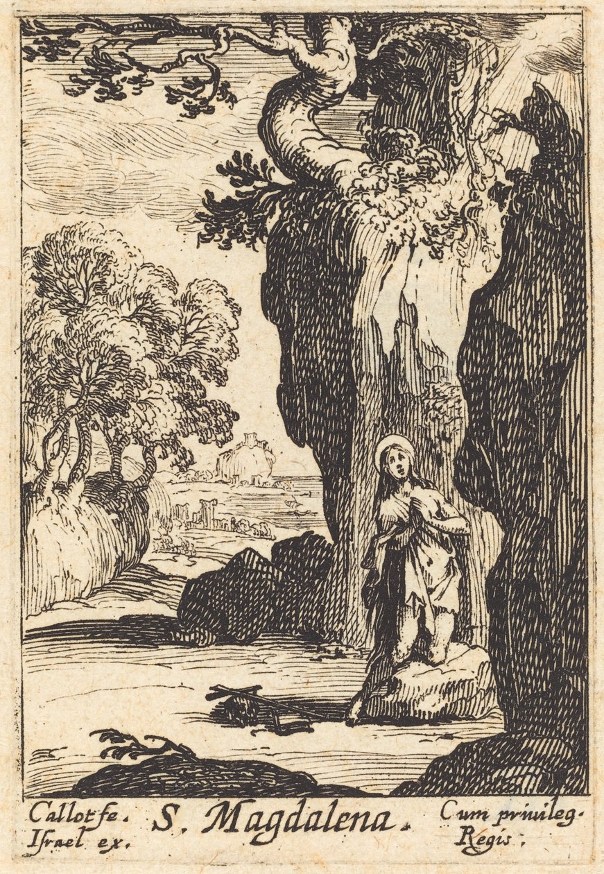 Szent Mária Magdolna alkotó: Jacques Callot