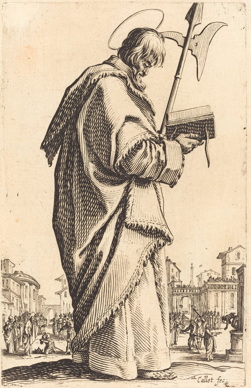 Szent Mátyás alkotó: Jacques Callot