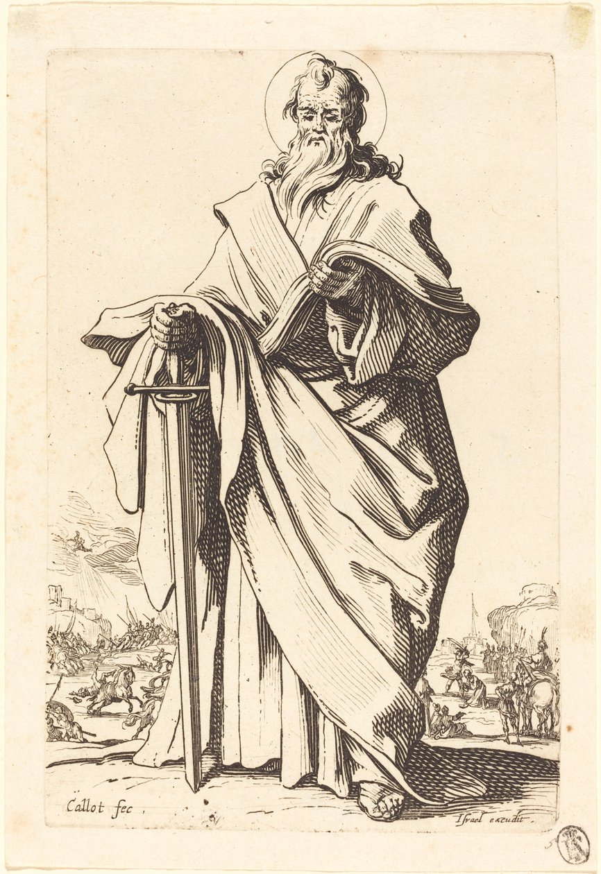 Szent Pál alkotó: Jacques Callot