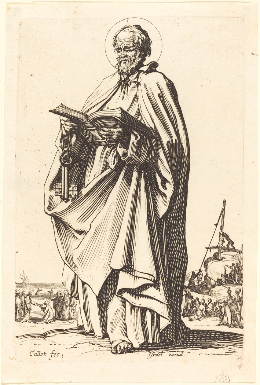 Szent Péter alkotó: Jacques Callot
