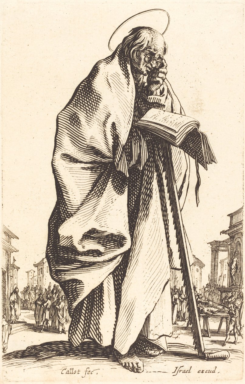 Szent Simon alkotó: Jacques Callot
