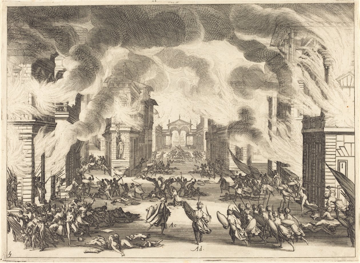 Szulejmán, V. felvonás alkotó: Jacques Callot