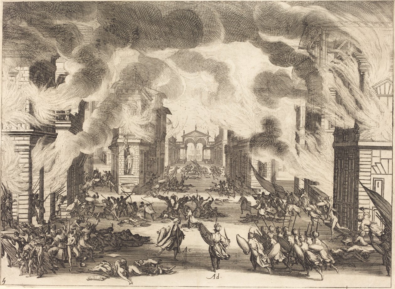 Szulejmán, V. felvonás alkotó: Jacques Callot