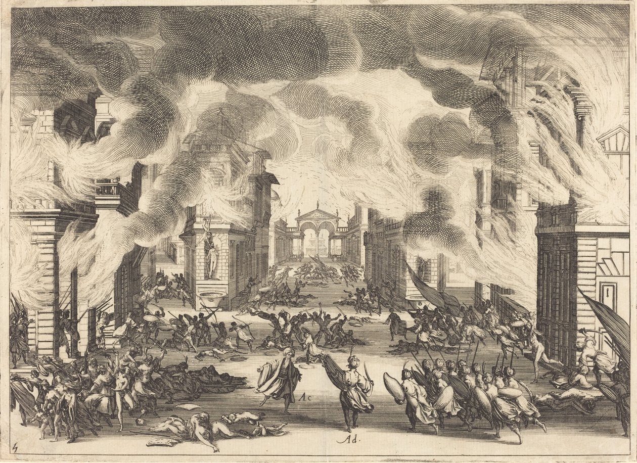 Szulejmán, V. felvonás alkotó: Jacques Callot