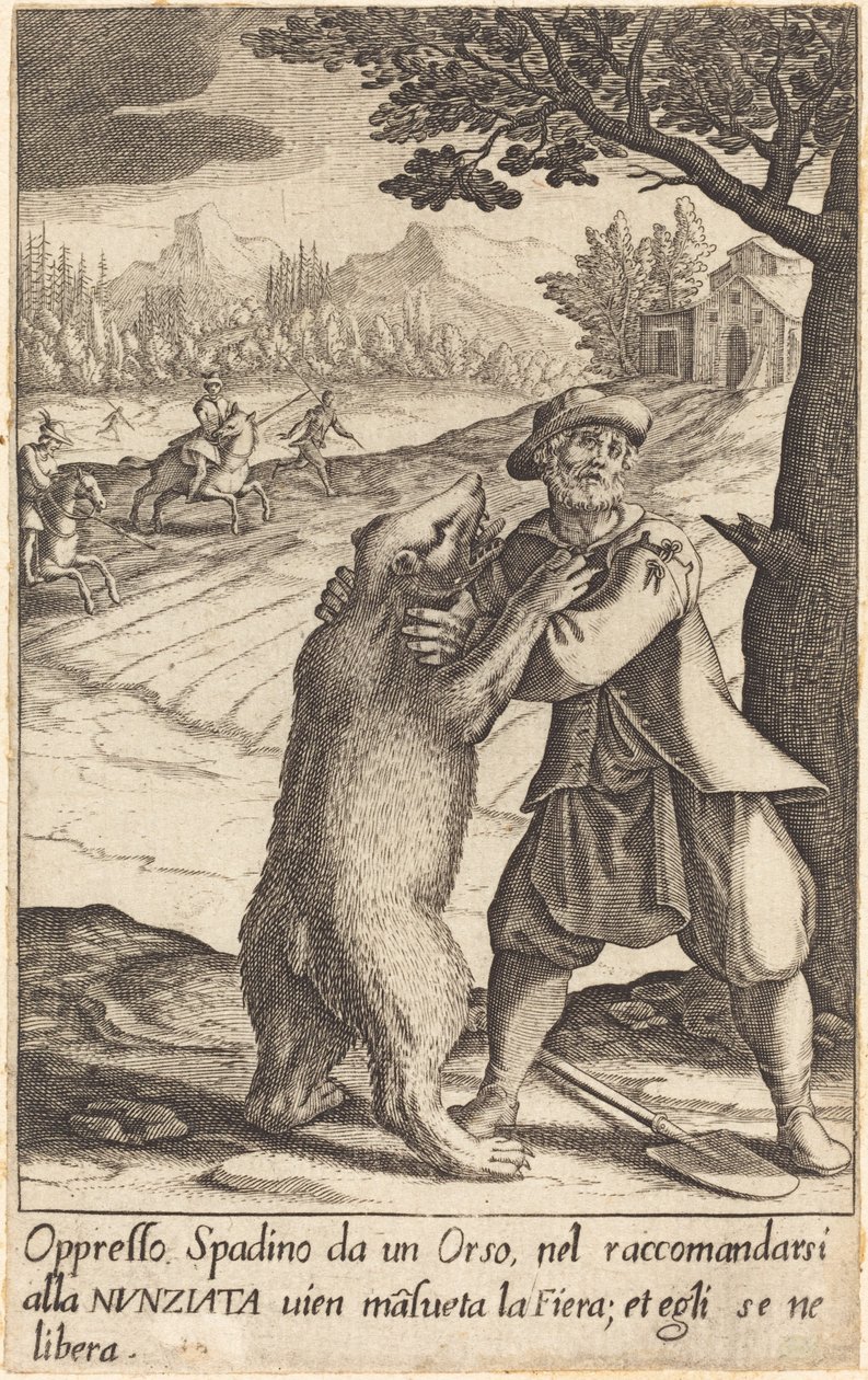 Spadino, 1619. alkotó: Jacques Callot