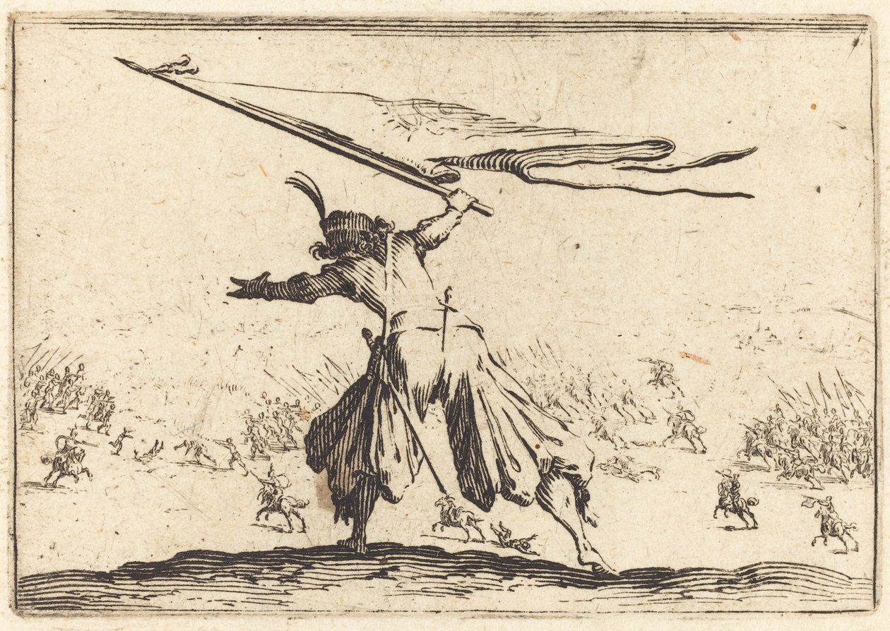 Szabványhordozó alkotó: Jacques Callot