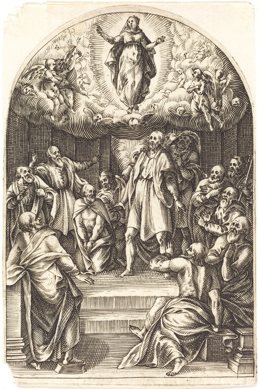 A Nagyboldogasszony, 16081611. alkotó: Jacques Callot