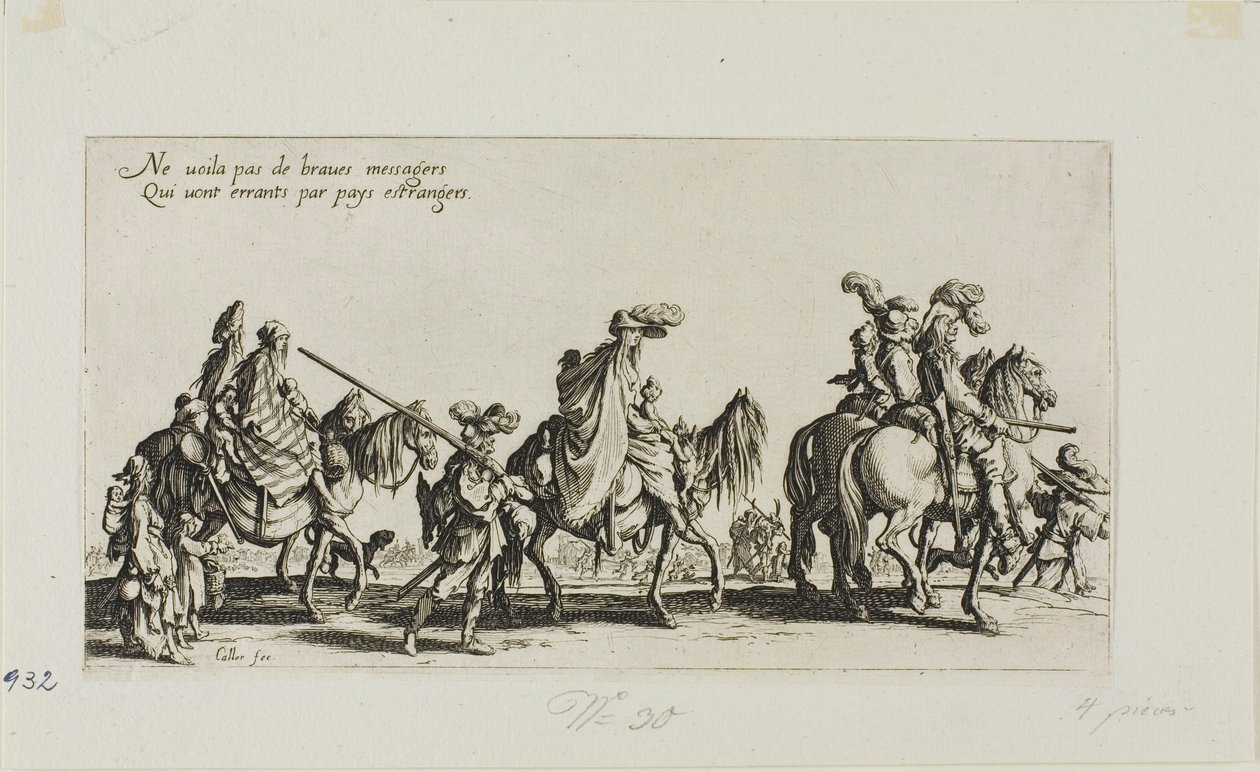 The Bohemians Marching, a The Bohemians-ból alkotó: Jacques Callot