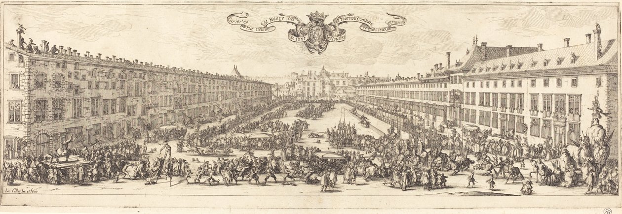 A Carriere Nancyban alkotó: Jacques Callot