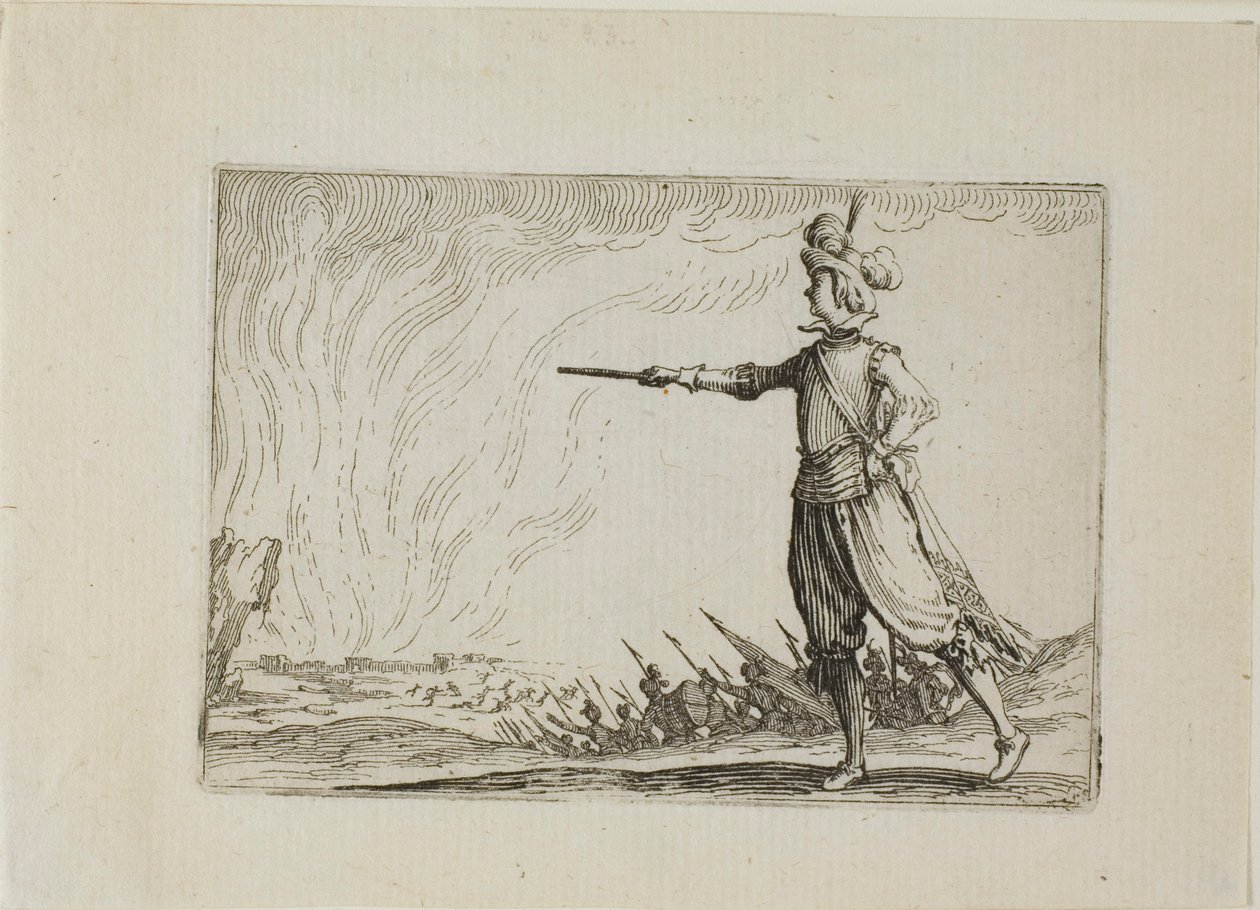 A gyalogos parancsnok, a Capriccsekből alkotó: Jacques Callot