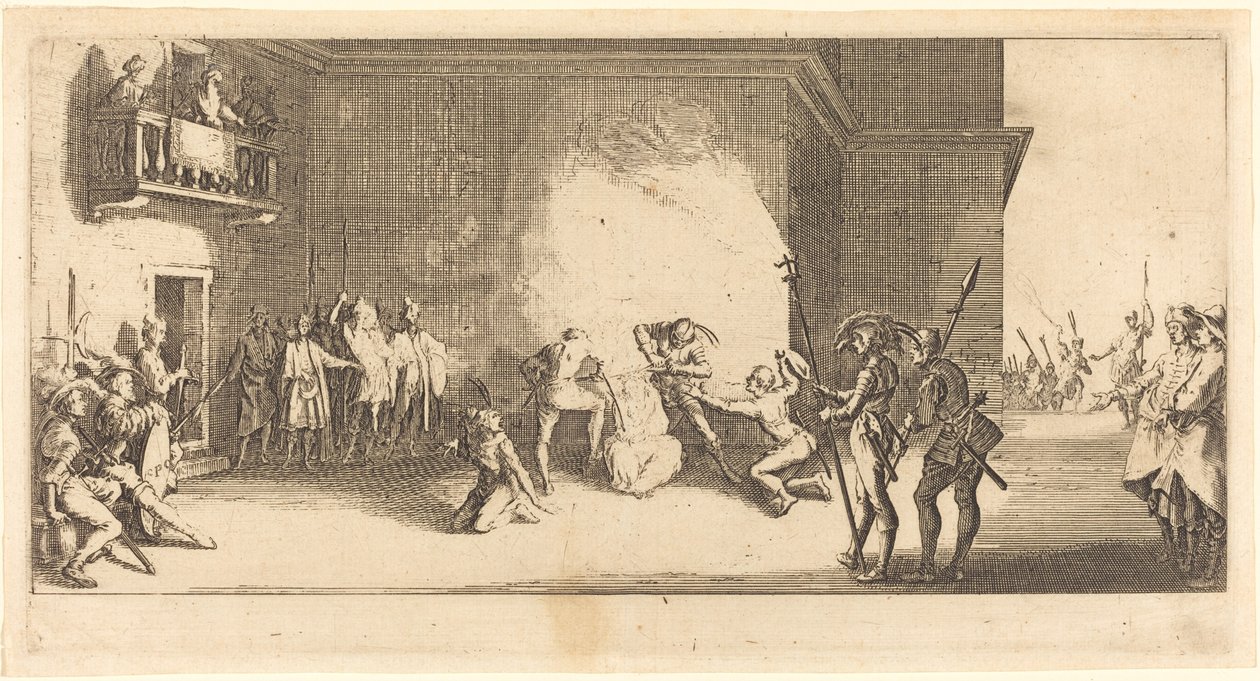 A töviskoronázás alkotó: Jacques Callot