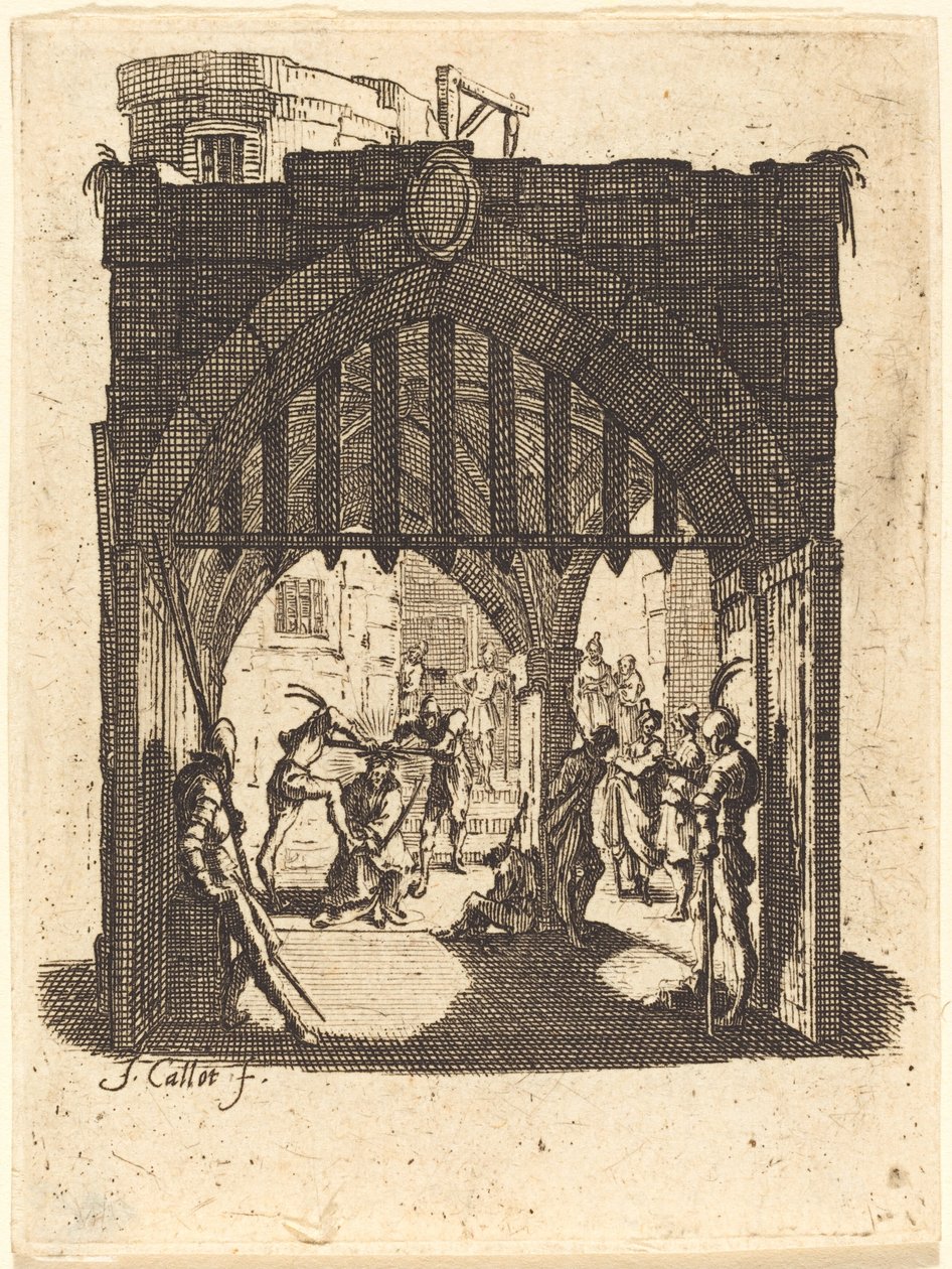 A töviskoronázás alkotó: Jacques Callot