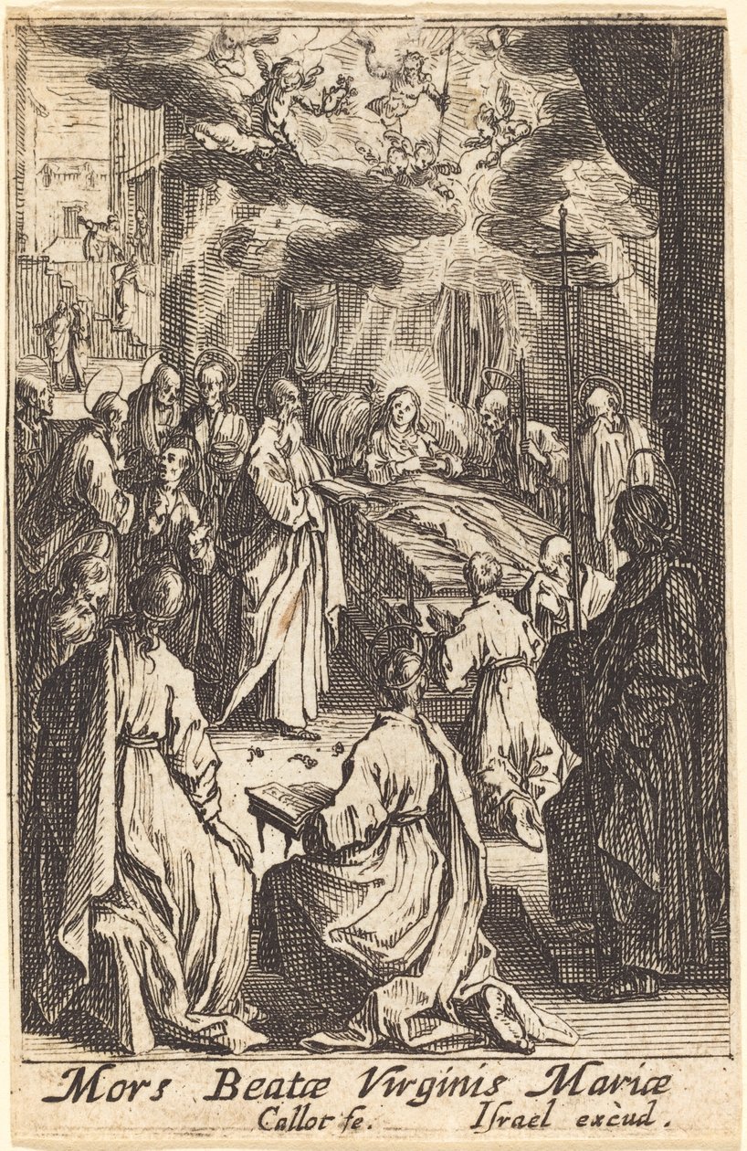 A Szűz halála alkotó: Jacques Callot