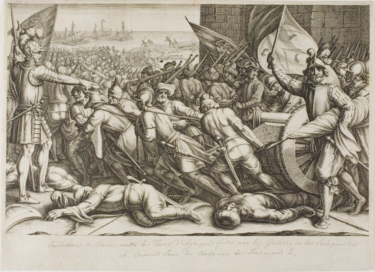 A csapatok távozása alkotó: Jacques Callot