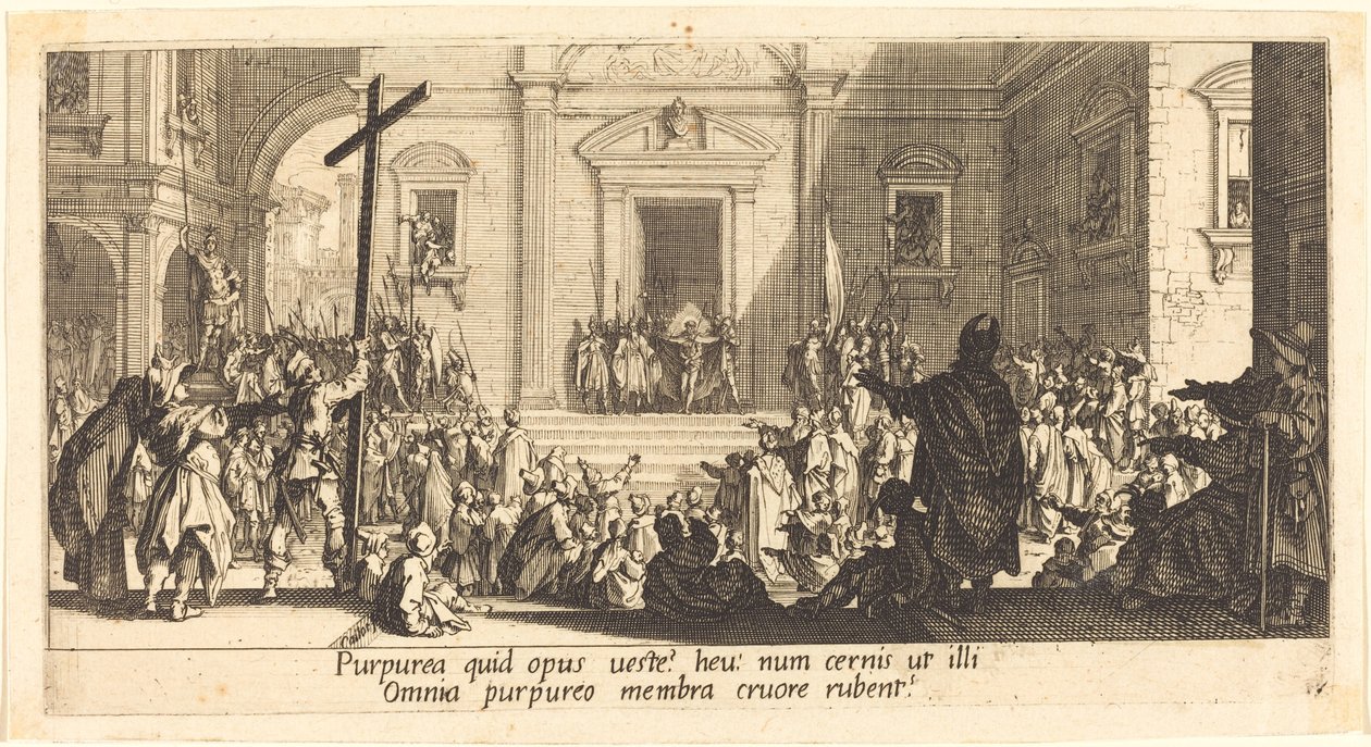 Az Ecce Homo c. 1618. alkotó: Jacques Callot