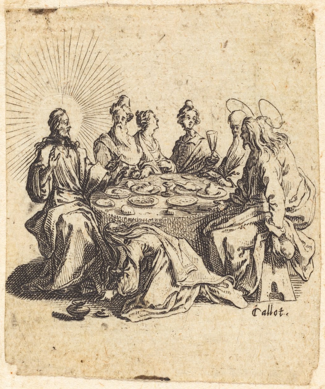 A farizeusok ünnepe alkotó: Jacques Callot