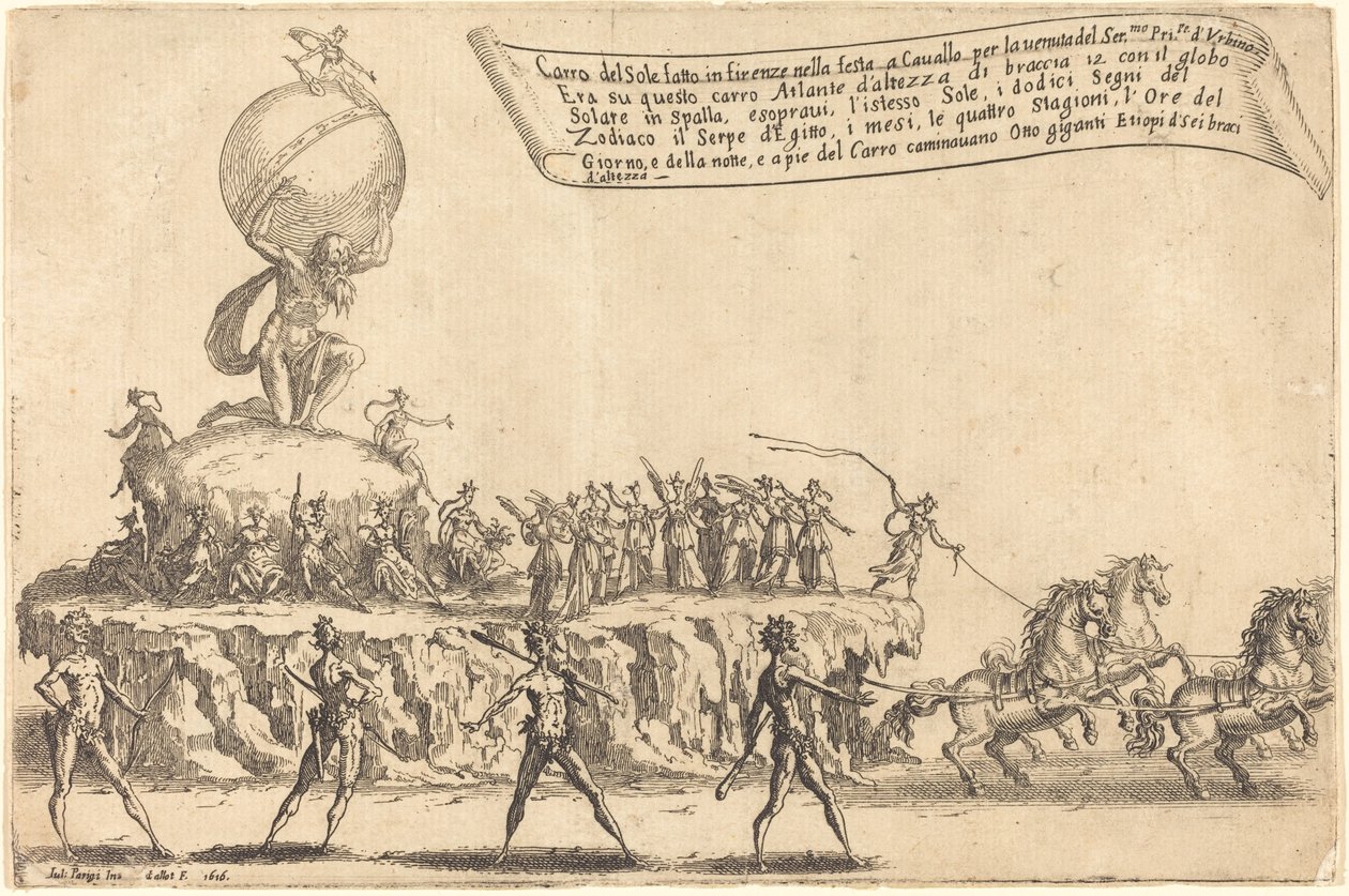 A Nap úszója alkotó: Jacques Callot