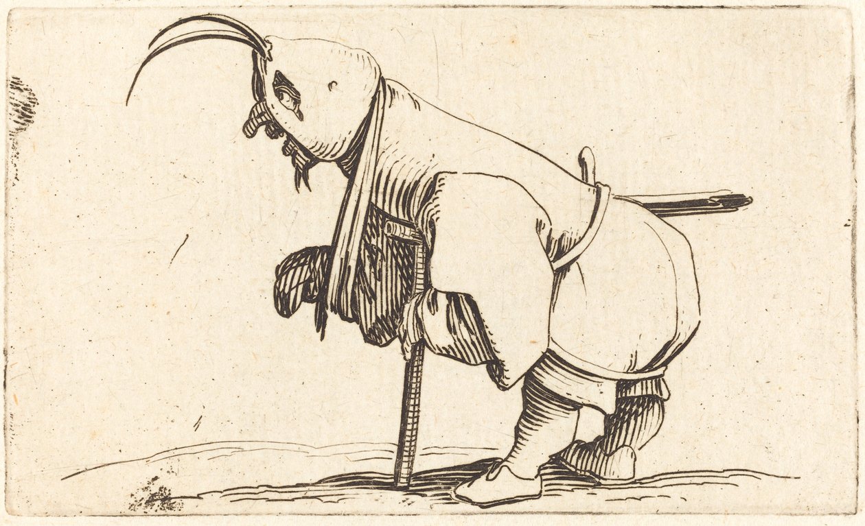 A csuklyás rokkant alkotó: Jacques Callot